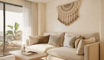 Resa Estates Ibiza for sale te koop Apartment Botafoch living 2.jpg